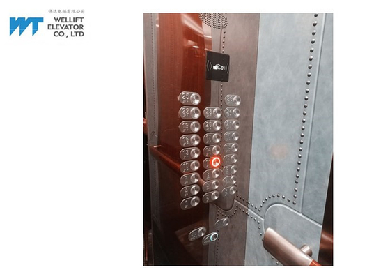 আইসি কার্ড অ্যাক্সেস নিয়ন্ত্রণের সাথে 3.0 মি / এস বিলাসবহুল যাত্রী লিফট E