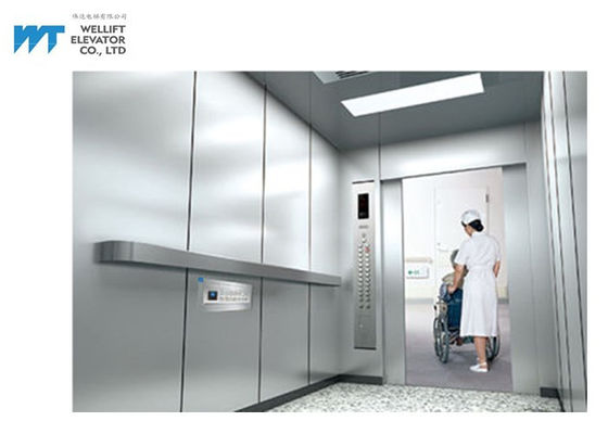 1600 কেজি মসৃণ রানিং হাসপাতাল স্ট্রেচার লিফট 21 যাত্রী অক্ষম যাত্রীর জন্য